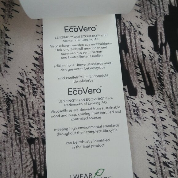 NEW WITH TAGS Taifun Germany 16 soft silky viscose blouse top shirt abstract - Picture 15 of 16